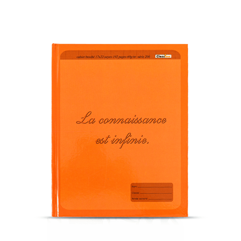 linie orizontală Caiet Hardcover