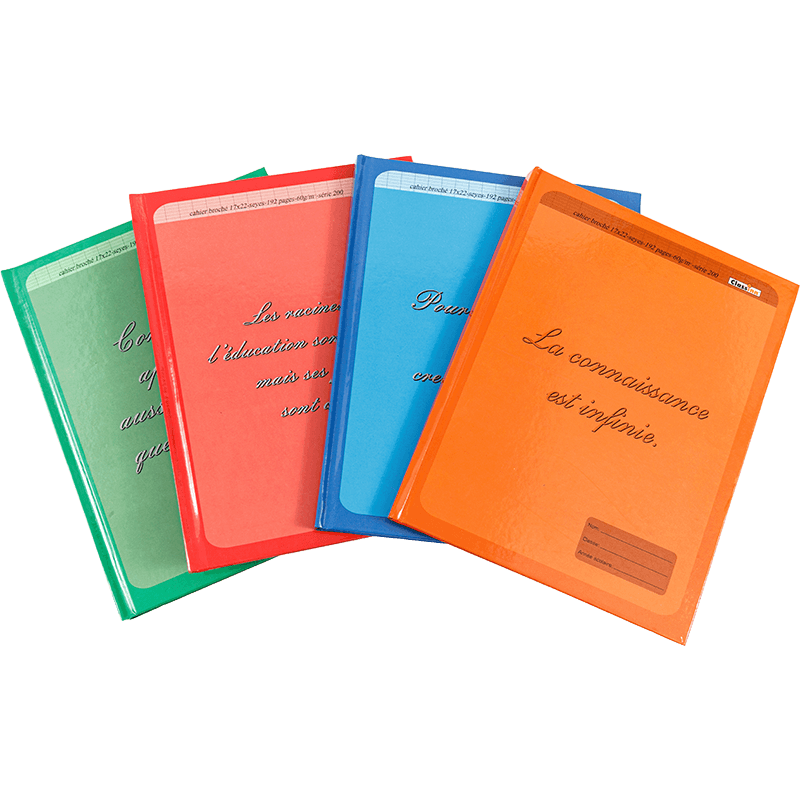 linie orizontală Caiet Hardcover